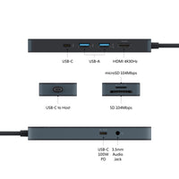 HyperDrive® Flex 8 Port USB-C Hub