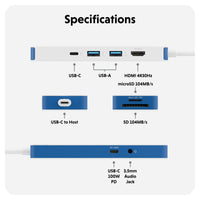 HyperDrive® Flex 8 Port USB-C Hub