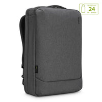 Targus® 15.6” Cypress Convertible Backpack with EcoSmart® - Grey