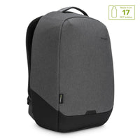 Targus® 15.6” Cypress Security Backpack with EcoSmart® - Grey