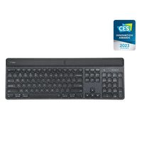 Targus Keyboards Sustainable Energy Harvesting EcoSmart™ Keyboard (German) AKB868DE 5051794042801