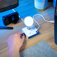 HyperDrive®  Flex 5 Port USB-C Hub with Qi Phone Charger