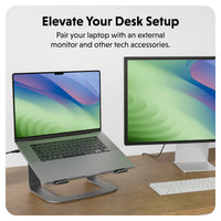 HyperSpace® Ergonomic Laptop Stand - Space Grey